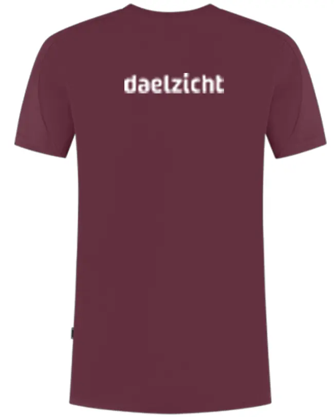 Daelzicht - Fysio-Ergo - 106102Bordeaux T-shirt -heren - back@2x.webp
