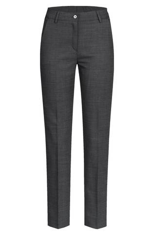 Greiff Dames pantalon SF Modern 37.5  pinpoint zwart
