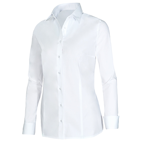 Giovanni Capraro Shirt Dames Wit Lange Mouw Kent