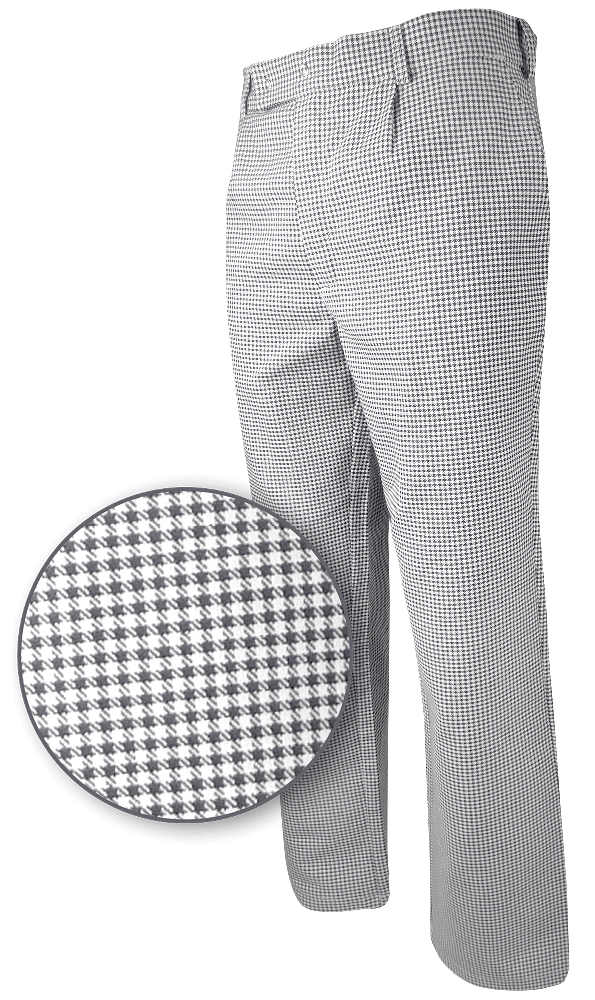 De Berkel CONRAD - Koksbroek zwart geruit