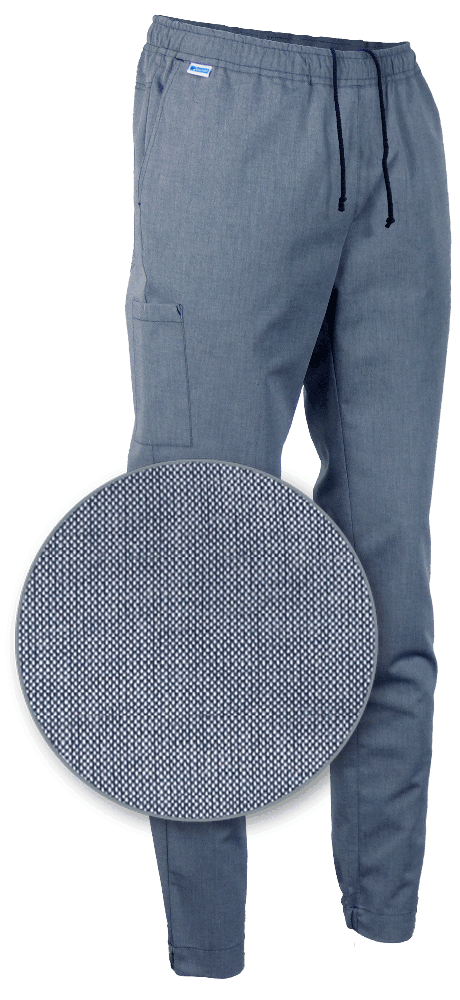 De Berkel CARLA Dames casual broek marine denim