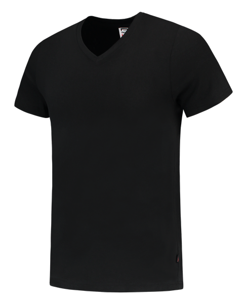 Tricorp T-shirt V Hals Fitted Black