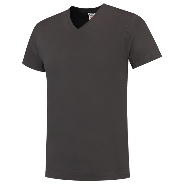Tricorp T-shirt V Hals Fitted Darkgrey