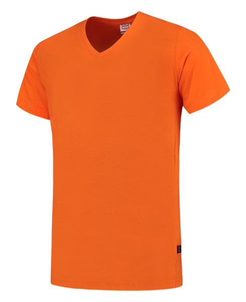 Tricorp T-shirt V Hals Fitted Orange
