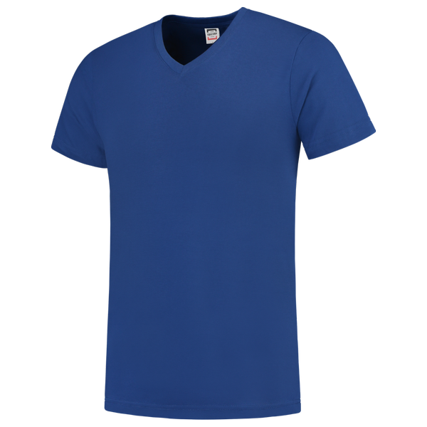 Tricorp T-shirt V Hals Fitted Royalblue