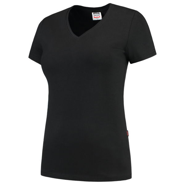 Tricorp T-shirt V Hals Fitted Dames Black