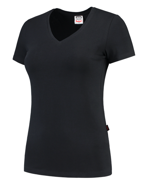Tricorp T-shirt V Hals Fitted Dames Navy