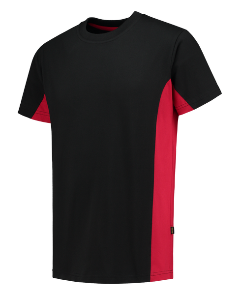Tricorp T-shirt Bicolor BlackRed