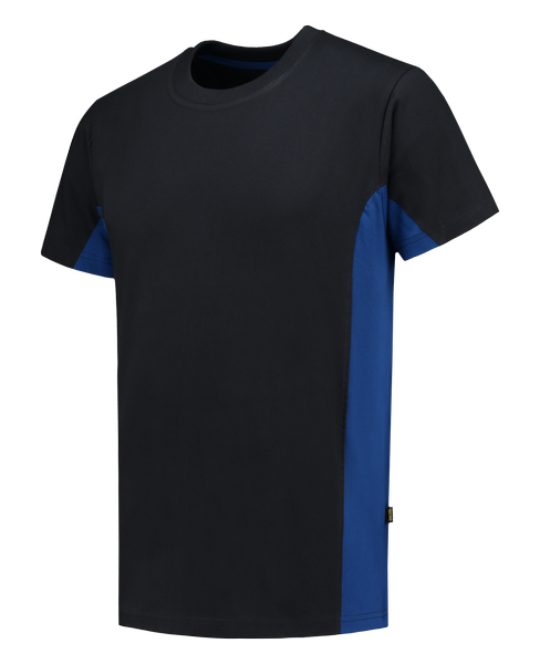 Tricorp T-shirt Bicolor NavyRoyalblue