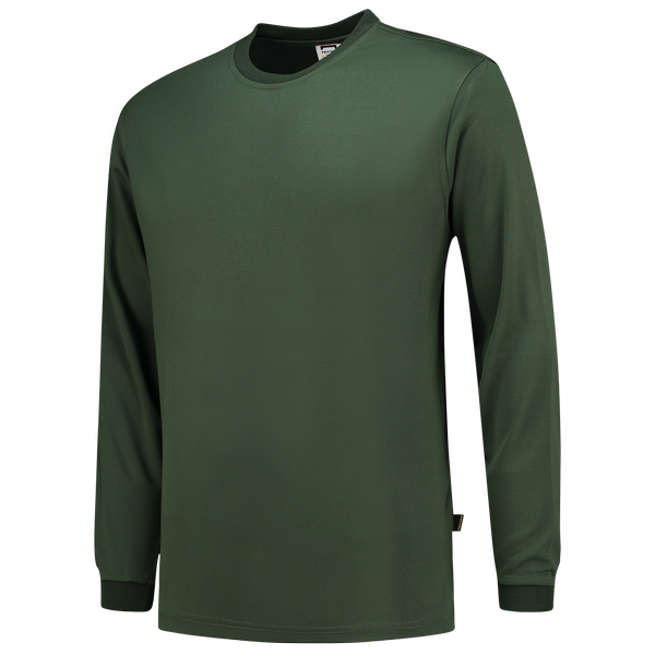 Tricorp T-shirt UV Block Cooldry Lange Mouw Bottlegreen
