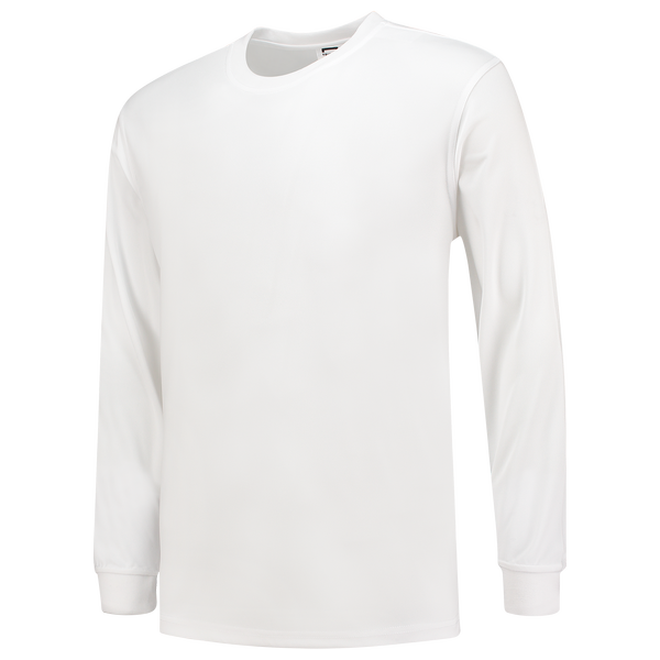 Tricorp T-shirt UV Block Cooldry Lange Mouw White