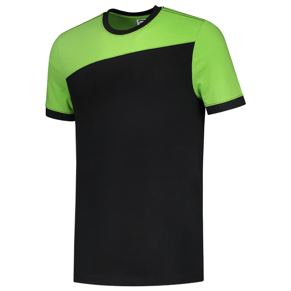 Tricorp T-shirt Bicolor Naden BlackLime