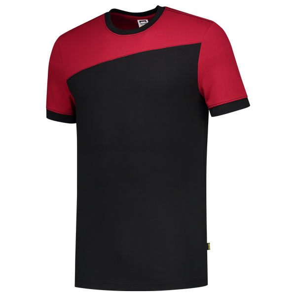 Tricorp T-shirt Bicolor Naden BlackRed