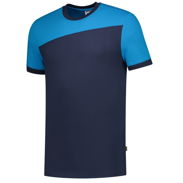 Tricorp T-shirt Bicolor Naden InkTurquoise
