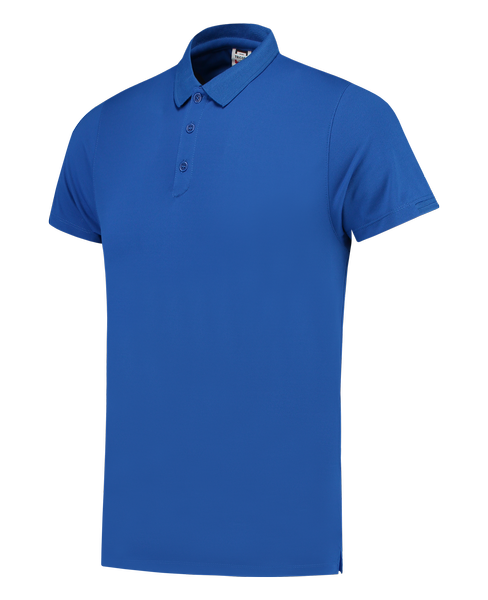Tricorp Poloshirt Cooldry Bamboe Fitted Royalblue
