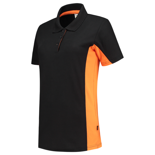 Tricorp Poloshirt Bicolor Dames BlackOrange