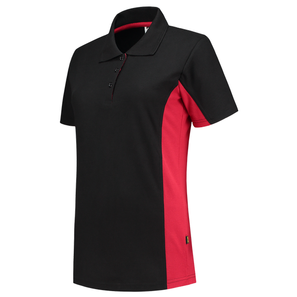 Tricorp Poloshirt Bicolor Dames BlackRed