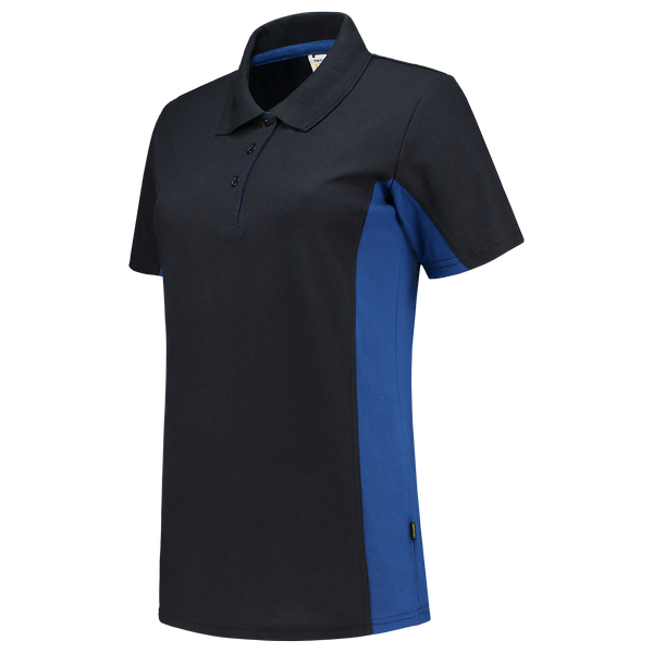 Tricorp Poloshirt Bicolor Dames NavyRoyalblue