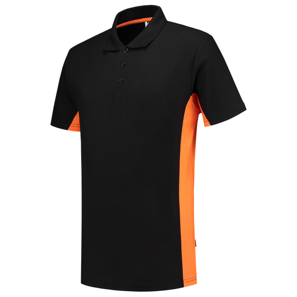Tricorp Poloshirt Bicolor BlackOrange