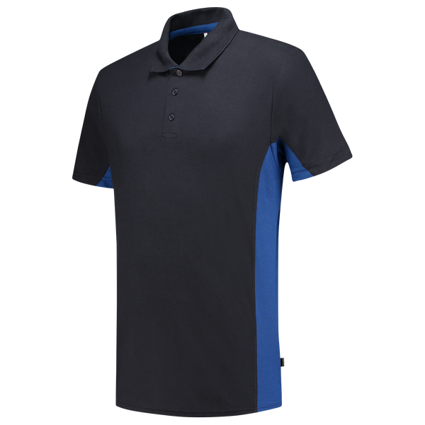 Tricorp Poloshirt Bicolor NavyRoyalblue
