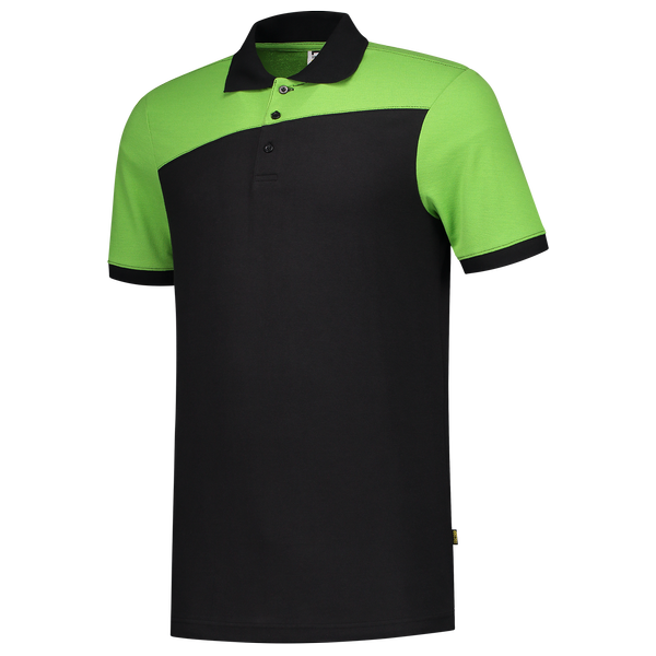 Tricorp Poloshirt Bicolor Naden BlackLime