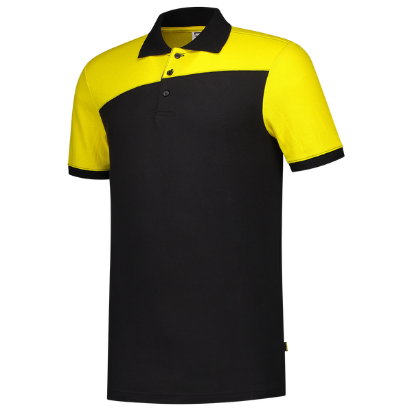 Tricorp Poloshirt Bicolor Naden BlackYellow
