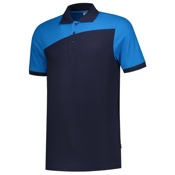 Tricorp Poloshirt Bicolor Naden InkTurquoise