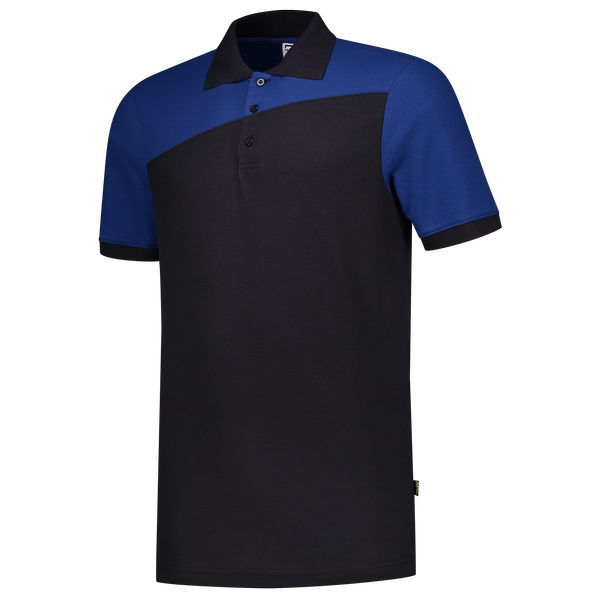 Tricorp Poloshirt Bicolor Naden NavyRoyalblue