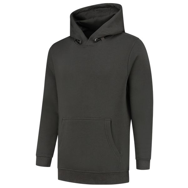 Tricorp Sweater Capuchon 60Â°C Wasbaar Darkgrey