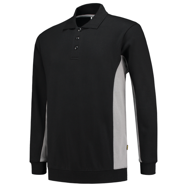 Tricorp Polosweater Bicolor BlackGrey