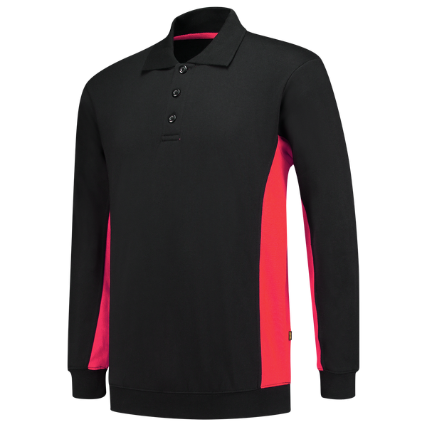 Tricorp Polosweater Bicolor BlackRed
