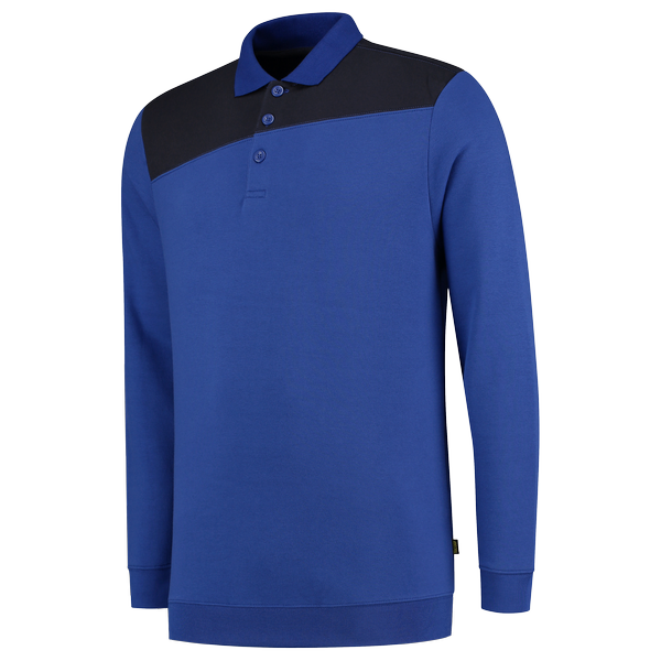 Tricorp Polosweater Bicolor Naden RoyalblueNavy