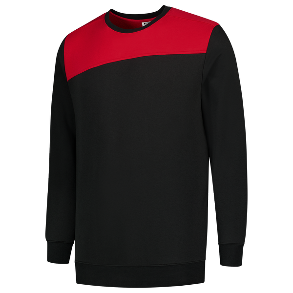 Tricorp Sweater Bicolor Naden BlackRed