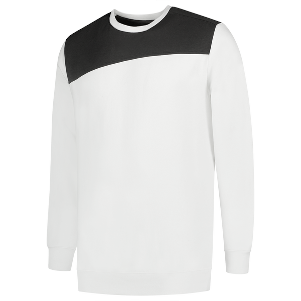 Tricorp Sweater Bicolor Naden WhiteDarkgrey