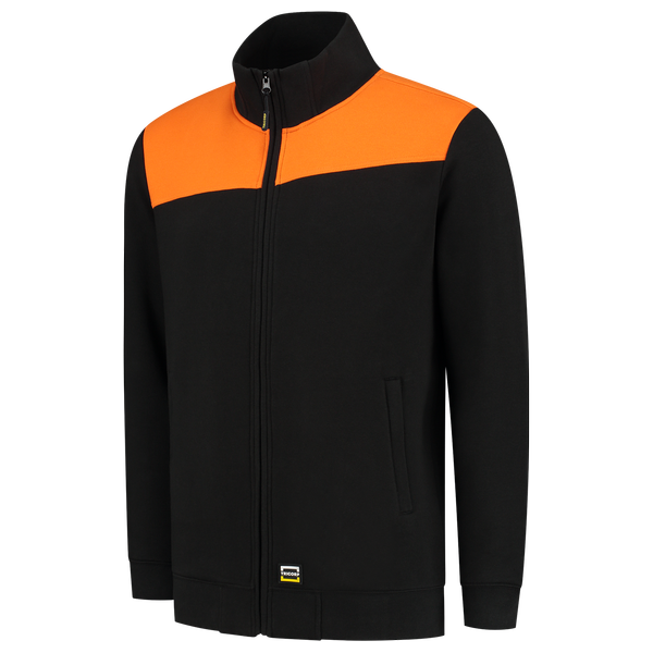 Tricorp Sweatvest Bicolor Naden BlackOrange