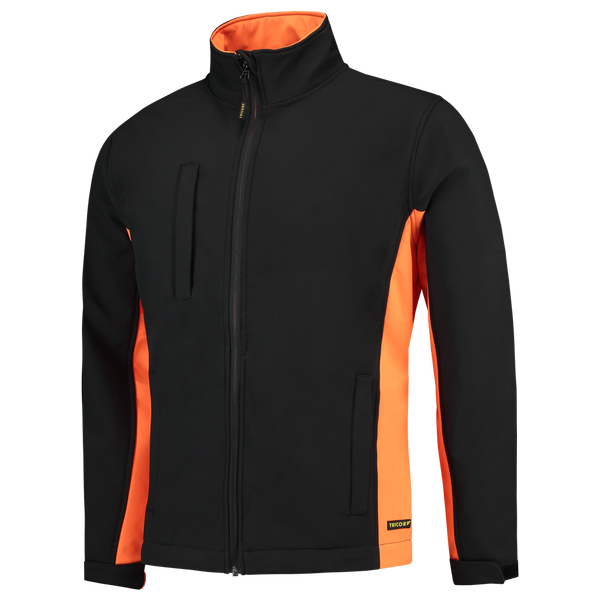 Tricorp Softshell Bicolor BlackOrange