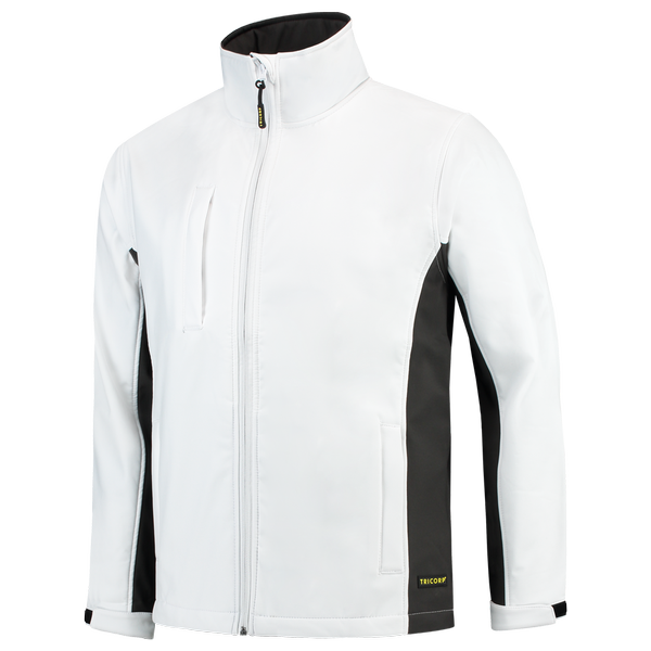 Tricorp Softshell Bicolor WhiteDarkgrey
