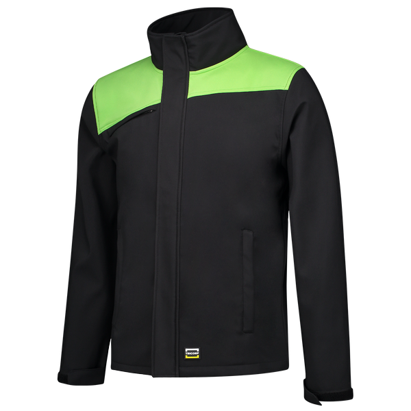 Tricorp Softshell Bicolor Naden BlackLime