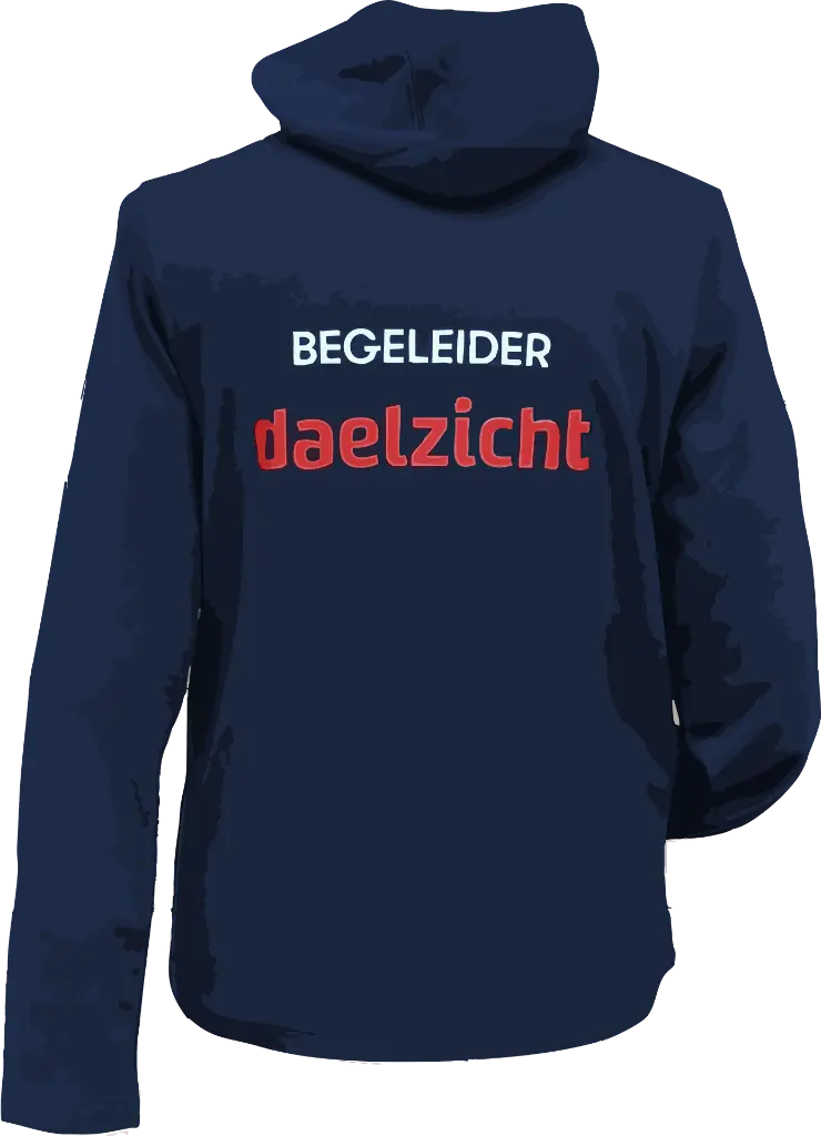 Daelzicht Softshell Jas Blauw 'Begleider' Heren