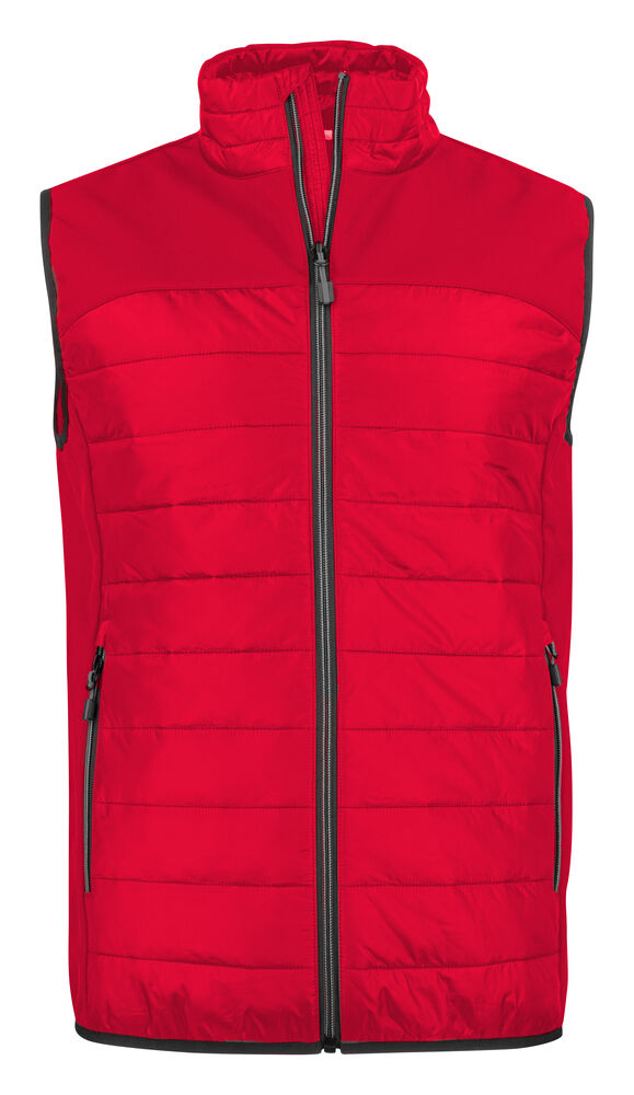 Printer Essentials Expedition Bodywarmer Heren Rood
