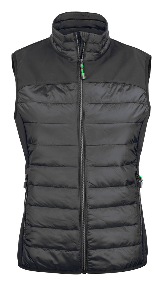 Printer Essentials Expedition  Bodywarmer Dames Zwart