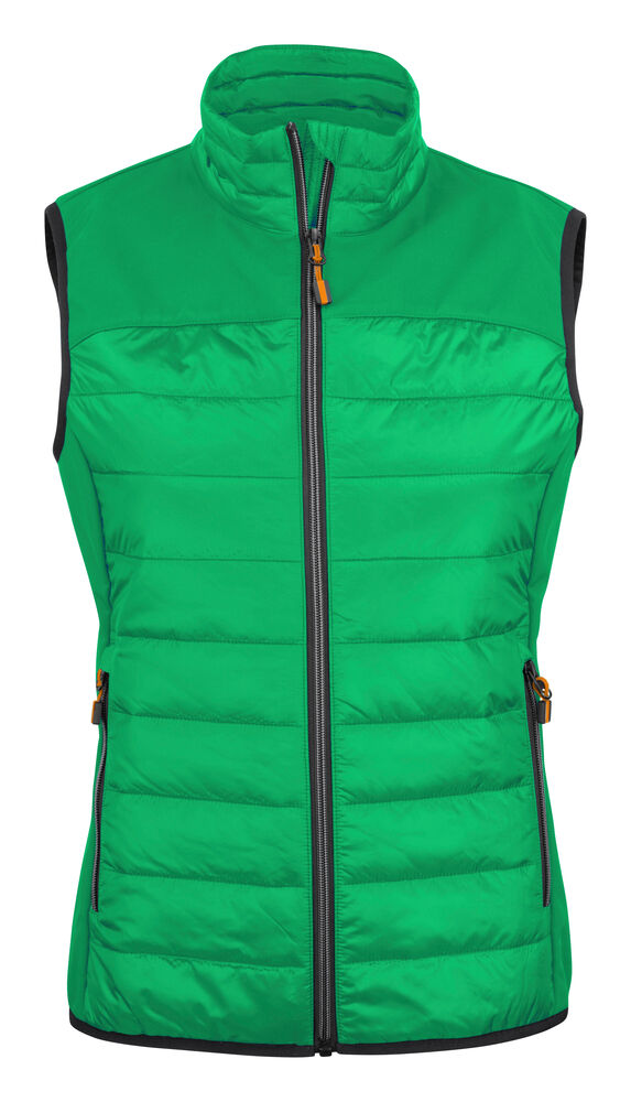 Printer Essentials Expedition  Bodywarmer Dames Frisgroen
