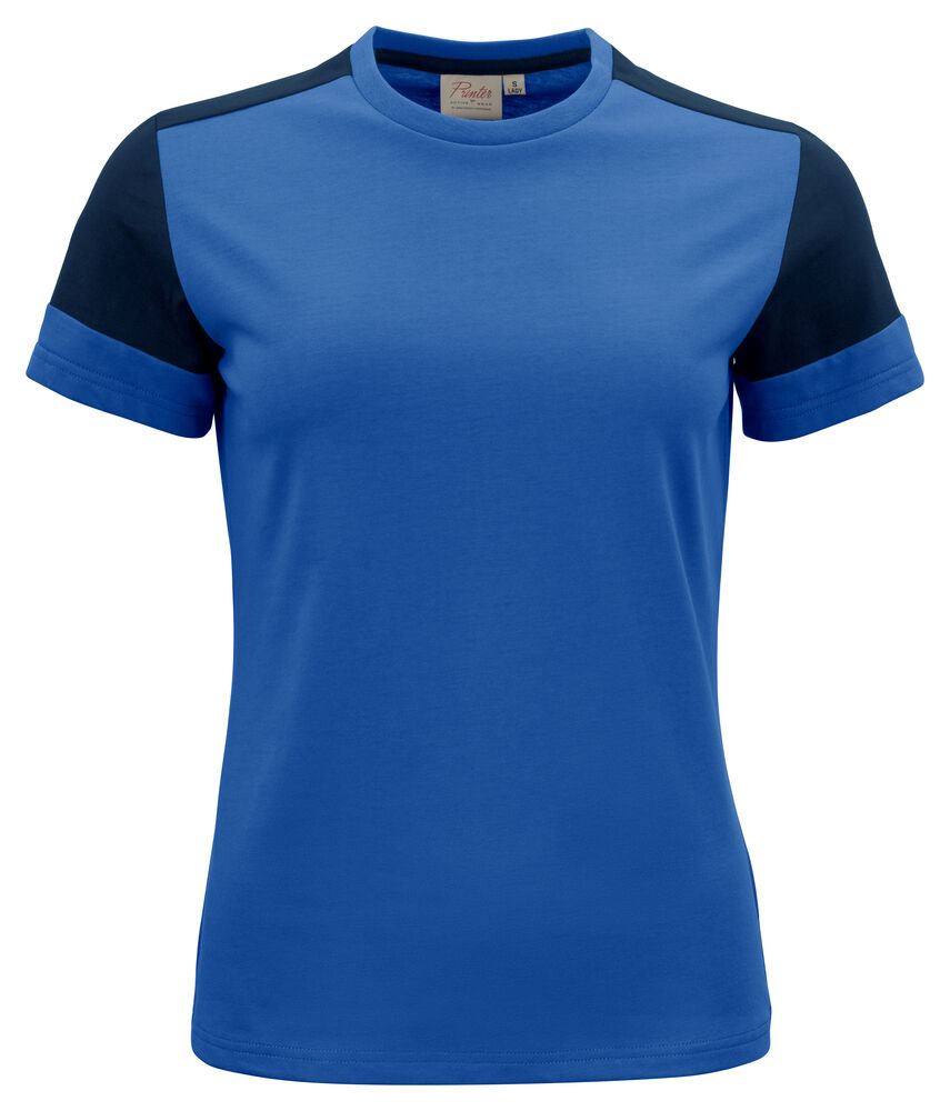 Printer Prime Prime T-Shirt Dames Kobalt/Marine