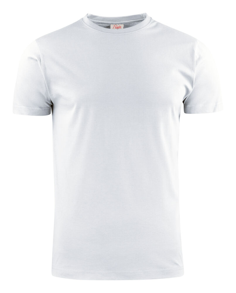 Printer Essentials Heavier Pro T-Shirt Heren Wit