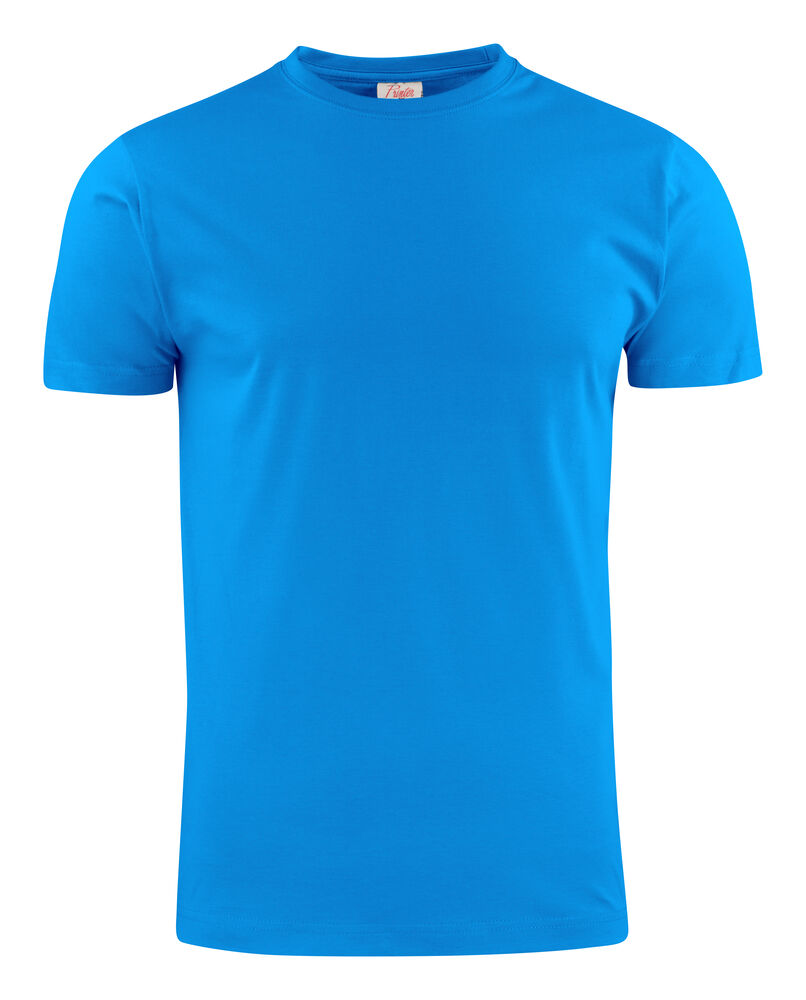 Printer Essentials Heavier Pro T-Shirt Heren Oceaan Blauw