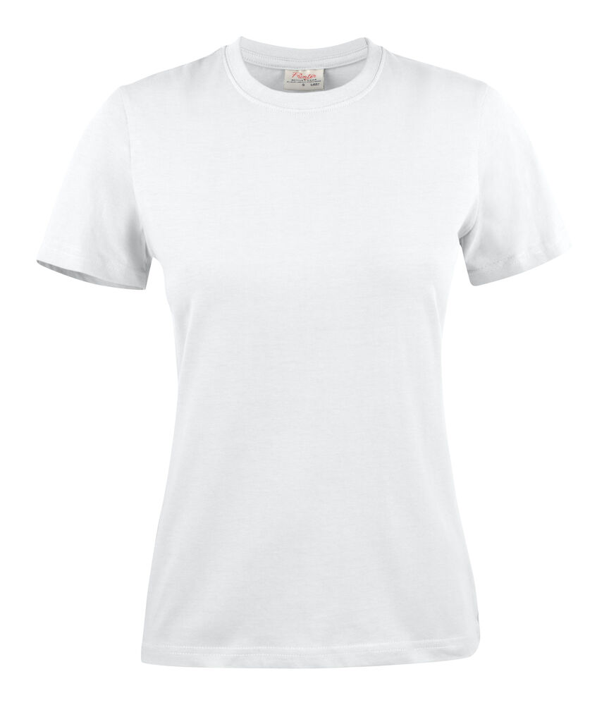 Printer Essentials Heavier Pro T-Shirt Dames Wit