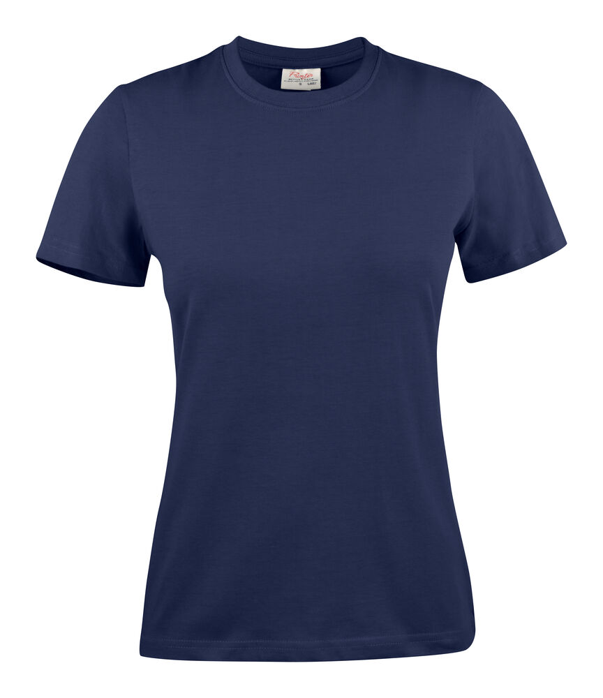 Printer Essentials Heavier Pro T-Shirt Dames Marine