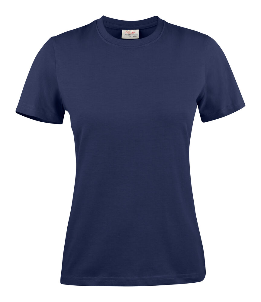 Printer Essentials Heavier Pro T-Shirt Dames Donker Marine