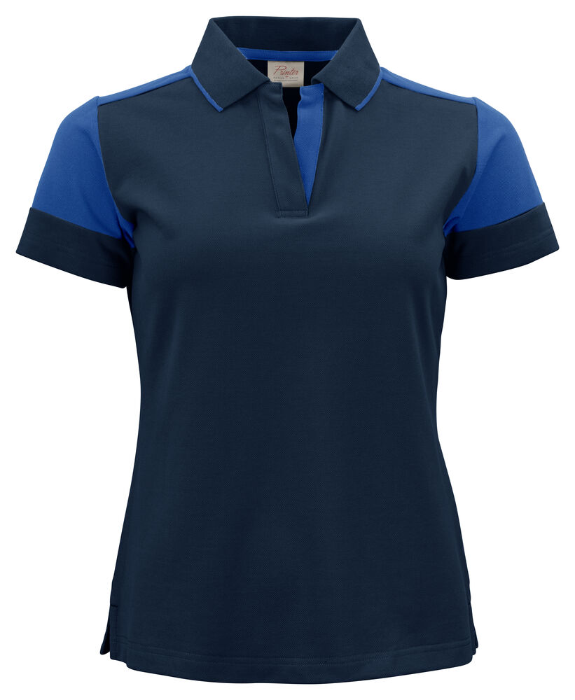 Printer Prime Prime Polo Dames Marine/Kobalt