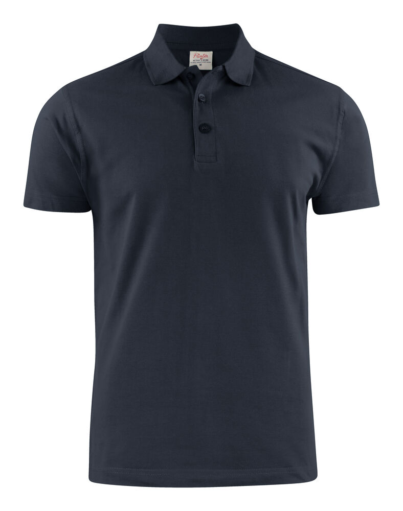 Printer Essentials Surf RSX Polo Pique Heren Donker Marine